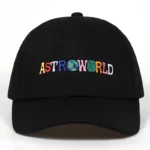 Travis Scott ASTROWORLD Embroidered Dad Hat Cotton Baseball Caps
