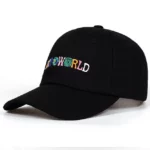 Travis Scott ASTROWORLD Embroidered Dad Hat Cotton Baseball Caps - Image 2